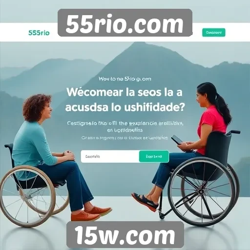 Acessibilidade e usabilidade em 55rio.com
